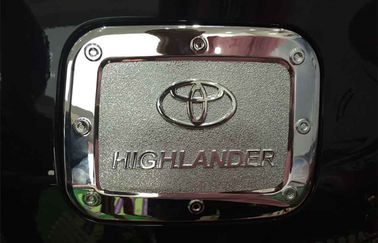 چین بخش تزئینی اتومبیل پوشش مخزن سوخت کروم برای Highlander Kluger 2014 2015 تامین کننده