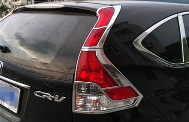 چین کابین جلو و عقب اتومبیل کروم ABS کروکی، قاب لامپ دمیل برای CR-V 2012 2015 تامین کننده