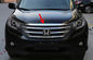 قطعات پلاستیکی ABS بدن برای Honda CR-V 2012، Chromed Bonnet Trim نوار تامین کننده