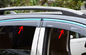 HONDA CR-V 2012 آچار پنجره خودرو، فولاد ضد زنگ Trim Striped Wind Deflectors تامین کننده