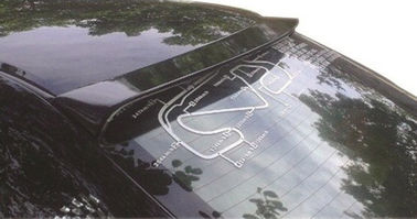 چین اسپویلر سقف عقب برای تویوتا کورولا 2006 - 2011 فرآیند قالب گیری ABS پلاستیکی تامین کننده