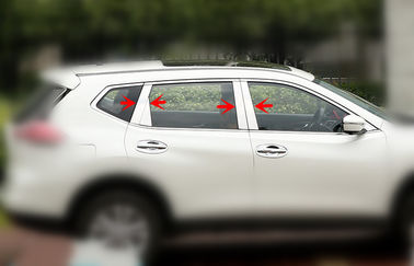 چین نوار برش پنجره اتومبیل از فولاد ضد زنگ برای Nissan X-TRAIL 2014 تامین کننده