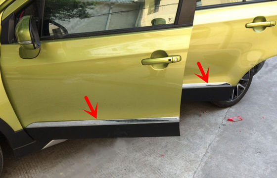 قیمت خوب پلاستیک ABS کروم در در کنار در پایین تر برای سوزوکی S-cross 2014 آنلاین