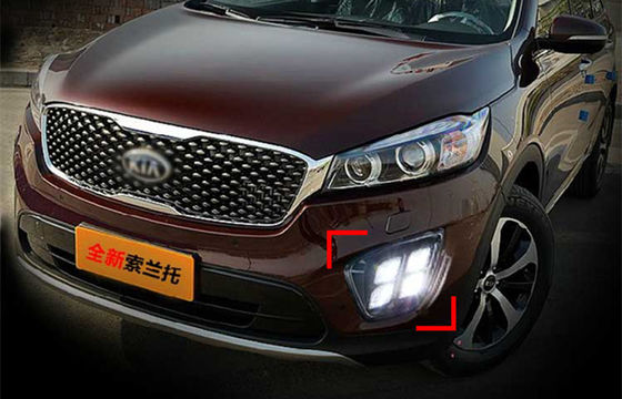 قیمت خوب KIA Sorento جدید 2015 2016 چراغ های LED در طول روز مجهز به تجهیزات بالا آنلاین