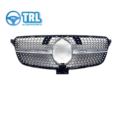قیمت خوب A1668800985 مرسدس بنز W166 GLE GLS رادیاتور گرل دوامدار ABS پلاستیک سیاه آنلاین
