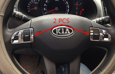 قیمت خوب قطعات سفارشی خودروهای داخلی کروم ABS چرخ فرمان برای KIA Sportage R 2014 آنلاین