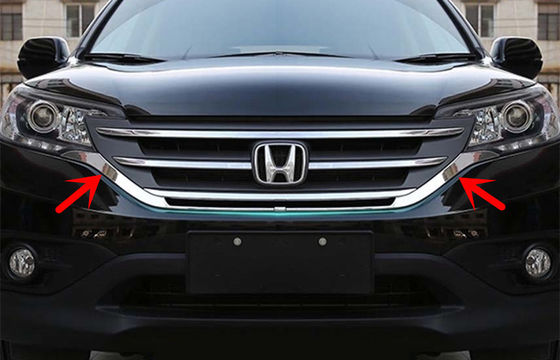 قیمت خوب هوندا CR-V 2012 قطعات بدنه اتومبيل، کروم شده جلوي گريلي بالايي آنلاین