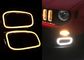 قاب لامپ مه با چراغ های روشن روز برای JEEP Renegade 2016 2017 تامین کننده