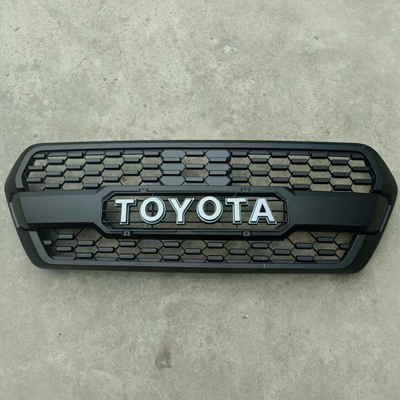 قیمت خوب پوشه ی براق جلو سبک ABS پلاستیکی سیاه برای بهبود ظاهر خودرو TOYOTA TACOMA 2016-2020 آنلاین