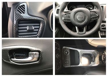 قیمت خوب Jeep Compass 2017 فايبر کربن سبک آب خروجي هوا مولدينگ ، چرخ ران گارنيش و غيره آنلاین