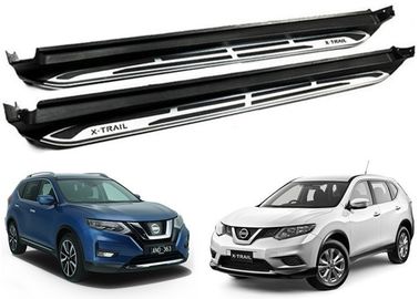 قیمت خوب نیسان X-trail 2014 2017 سد قدم های جانبی تخته های دویدن پلاستیکی PP / آلومینیوم آلیاژ پدال آنلاین