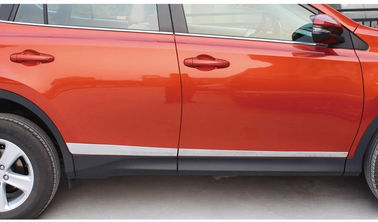 قیمت خوب 2013 تويوتا RAV4 قطعات تيم بدنه اتومبيل ، درب بالاي طرفي قالب گيري کروم گارنيش آنلاین