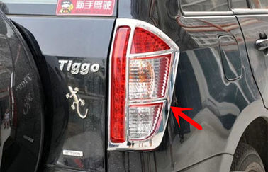 قیمت خوب پوشش چراغ های جلو اتومبیل سفارشی، Chery Tiggo 2012 چراغ دم کروم ریم توزیع کننده آنلاین